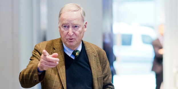 Der AfD-Vorsitzende Alexander Gauland Der AfD-Vorsitzende Alexander Gauland