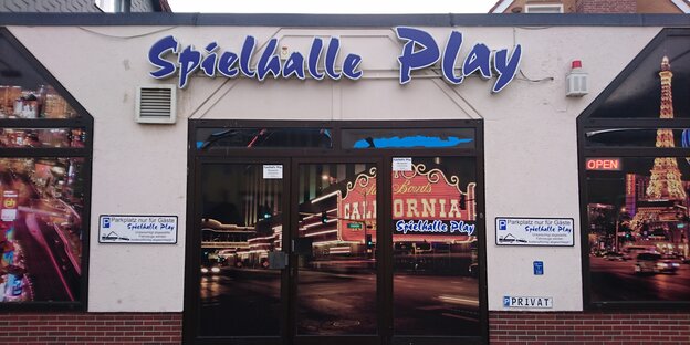 Spielhalle in Salzgitter von außen Spielhalle in Salzgitter von außen