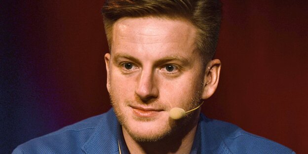Der polnische Schriftsteller Szczepan Twardoch Der polnische Schriftsteller Szczepan Twardoch