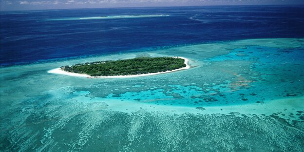 Australische Koralleninsel