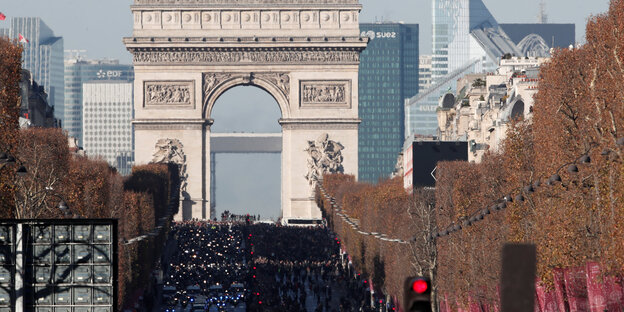 Champs-Elysees in Paris