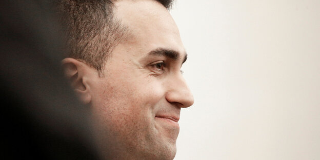 Luigi die Maio, der Vorsitzende der Fünf-Sterne-Bewegung Luigi die Maio, der Vorsitzende der Fünf-Sterne-Bewegung