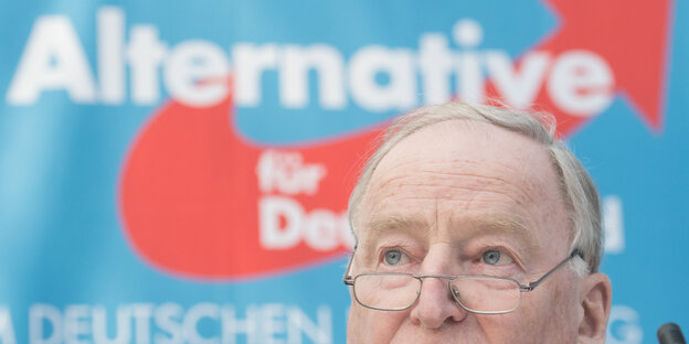Der AfD-Fraktionsvorsitzende im Bundestag, Alexander Gauland. Der AfD-Fraktionsvorsitzende im Bundestag, Alexander Gauland.