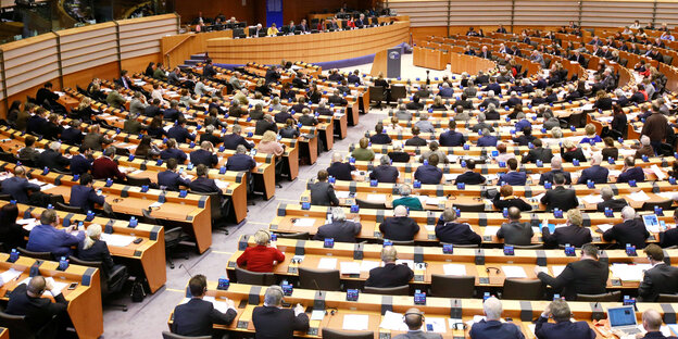 Plenarsitzung im EU-Parlament Plenarsitzung im EU-Parlament