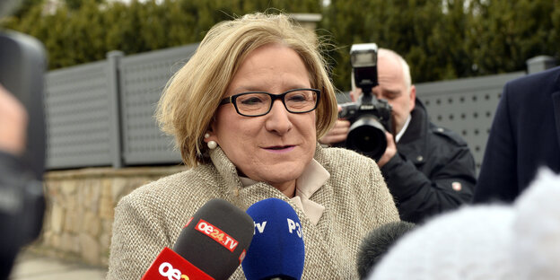 Niederösterreichs ÖVP-Landeshauptfrau Johanna Mikl-Leitner Niederösterreichs ÖVP-Landeshauptfrau Johanna Mikl-Leitner