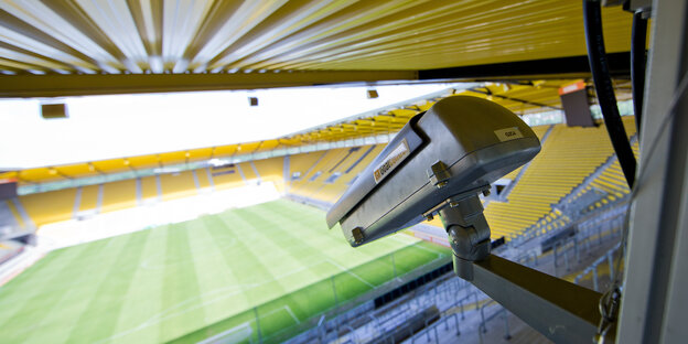 Kamera im Stadion Kamera im Stadion