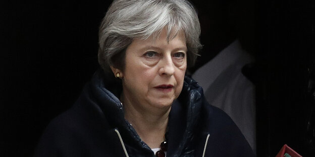 Die britische Premierministerin Theresa May