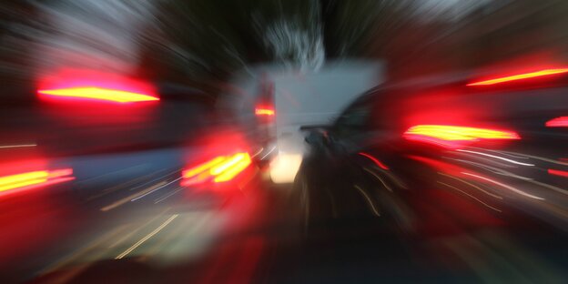 Rote Rücklichter Rote Rücklichter