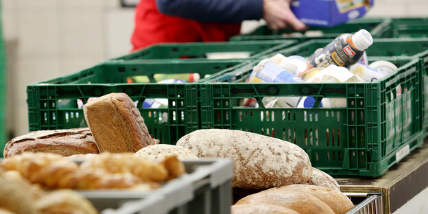 Brot in einer Kiste Brot in einer Kiste