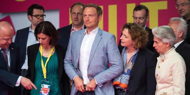 Gruppenbild mit Katja Suding, Christian Lindner, Nicola Beer, Nicola Beer und Marie-Agnes Strack-Zimmermann Gruppenbild mit Katja Suding, Christian Lindner, Nicola Beer, Nicola Beer und Marie-Agnes Strack-Zimmermann