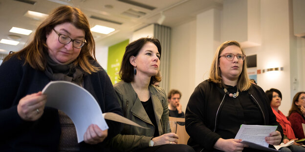 Drei Frauen der Grünen Drei Frauen der Grünen