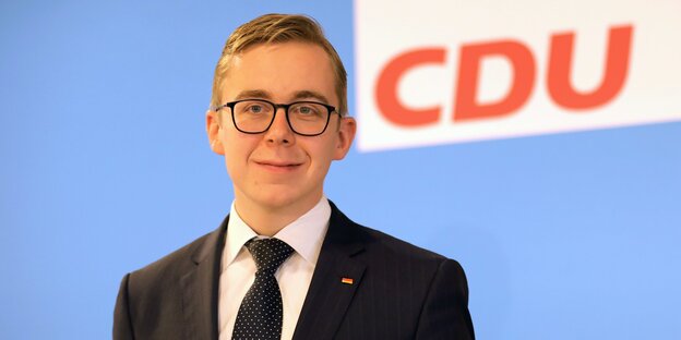 Ein junger Mann, Philipp Amthor Ein junger Mann, Philipp Amthor