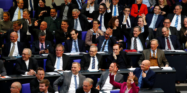 Abgeordnete im Bundestag