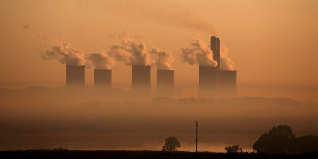 Kohlekraftwerk Lethabo in Südafrika