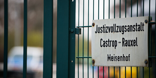 Tor der JVA Castrop-Rauxel Tor der JVA Castrop-Rauxel