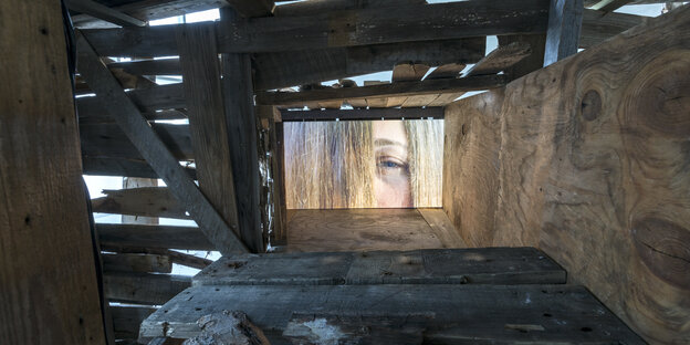 Eine Installation, Teil der Ausstellung Eine Installation, Teil der Ausstellung