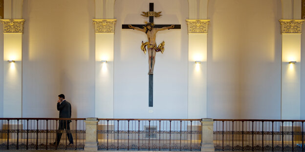 Ein Kreuz im Bayerischen Landtag Ein Kreuz im Bayerischen Landtag