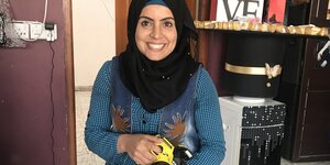 Eine frau, Ayat al-Fahadawi Eine frau, Ayat al-Fahadawi