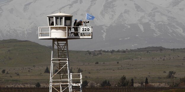 UNDOF-Soldaten in Syrien UNDOF-Soldaten in Syrien