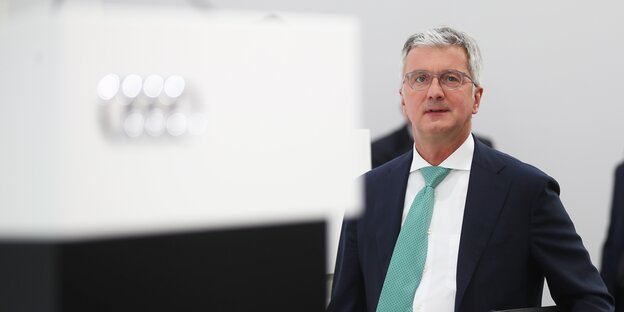 Audi-Chef Rupert Stadler kommt zur Hauptversammlung. Audi-Chef Rupert Stadler kommt zur Hauptversammlung.
