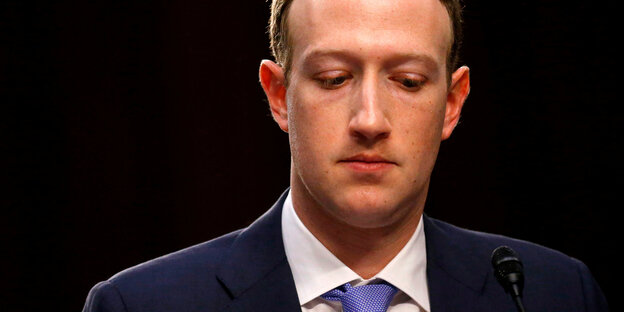Facebook-Gründer Mark Zuckerberg Facebook-Gründer Mark Zuckerberg
