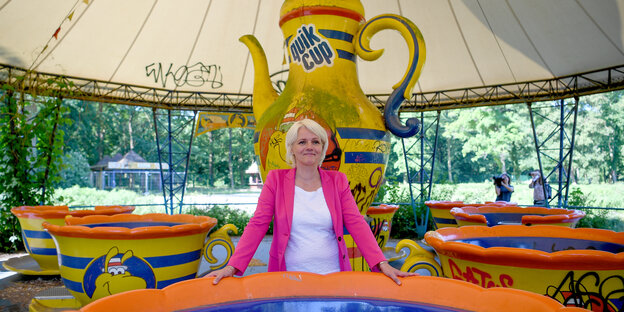 Senatorin Günther im Spreepark