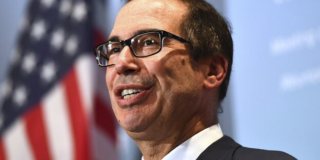 Ein Mann, Steven Mnuchin Ein Mann, Steven Mnuchin