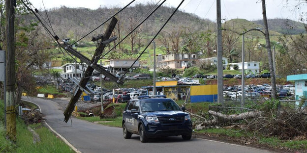 Sturmschäden auf Puerto Rico Sturmschäden auf Puerto Rico