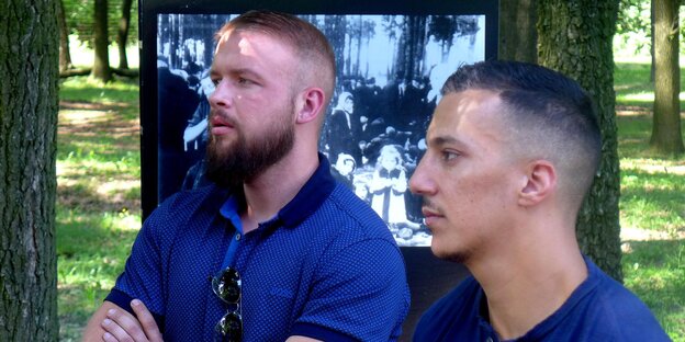 Kollegah und Farid Bang in Auschwitz Kollegah und Farid Bang in Auschwitz