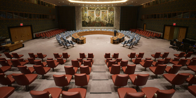 Saal des UN-Sicherheitsrates Saal des UN-Sicherheitsrates