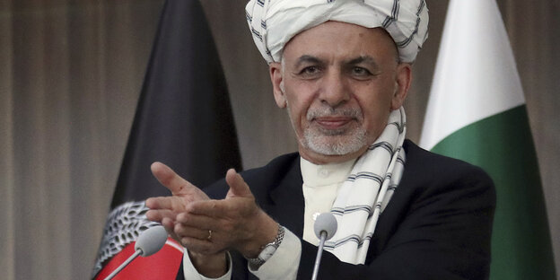 Afghanistans Präsident Ashraf Ghani Afghanistans Präsident Ashraf Ghani
