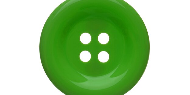 ein grüner Knopf ein grüner Knopf