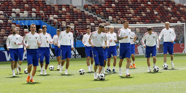 Spieler der russischen Nationalmannschaft Spieler der russischen Nationalmannschaft