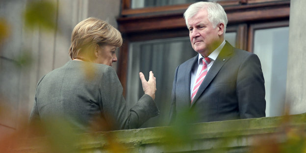 Merkel und Seehofer
