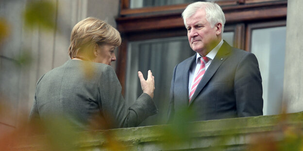 Merkel und Seehofer Merkel und Seehofer