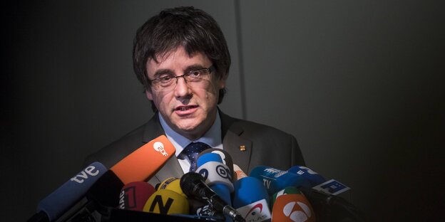 Carles Puigdemont Portrait Carles Puigdemont Portrait
