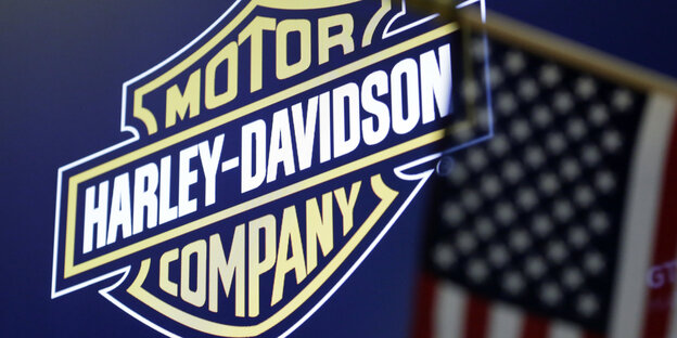 Schild "Harley-Davidson Motor Company" Schild "Harley-Davidson Motor Company"