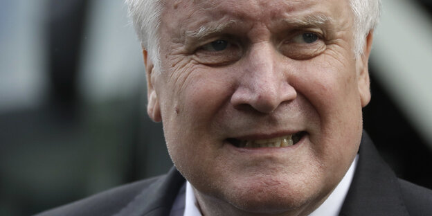 Noch-Innenminister Horst Seehofer Noch-Innenminister Horst Seehofer