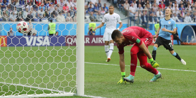 Fernando Muslera nach seinem Fehler Fernando Muslera nach seinem Fehler