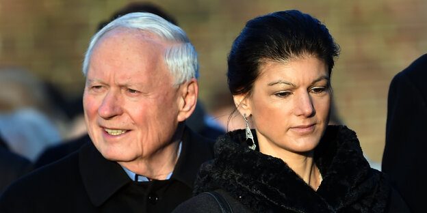 Sahra Wagenknecht und ihr Mann Oskar Lafontaine Sahra Wagenknecht und ihr Mann Oskar Lafontaine