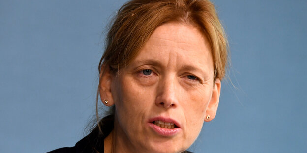 Die schleswig-holsteinische Bildungsministerin Karin Prien spricht Die schleswig-holsteinische Bildungsministerin Karin Prien spricht