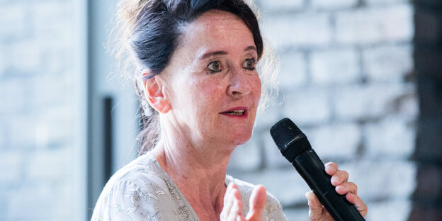 Ruhrtriennale-Intendantin Stefanie Carp spricht Ruhrtriennale-Intendantin Stefanie Carp spricht