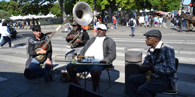 Straßenmusiker Straßenmusiker