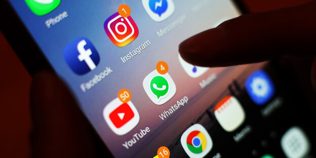 Apps auf Smartphone