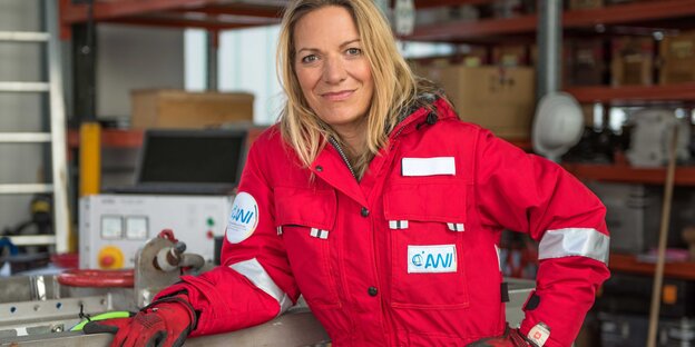 Eine Frau, Antje Boetius Eine Frau, Antje Boetius