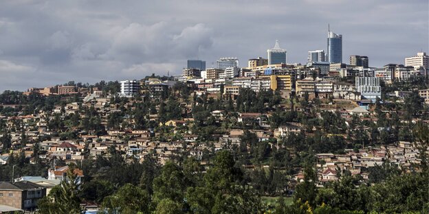 Stadtansicht von Kigali Stadtansicht von Kigali
