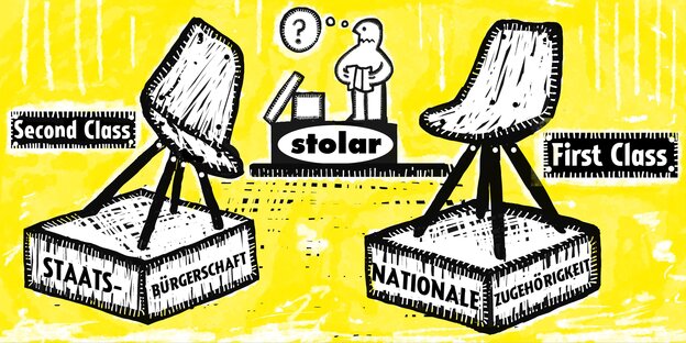 Eine Illustration in Anlehnung an Ikea Eine Illustration in Anlehnung an Ikea