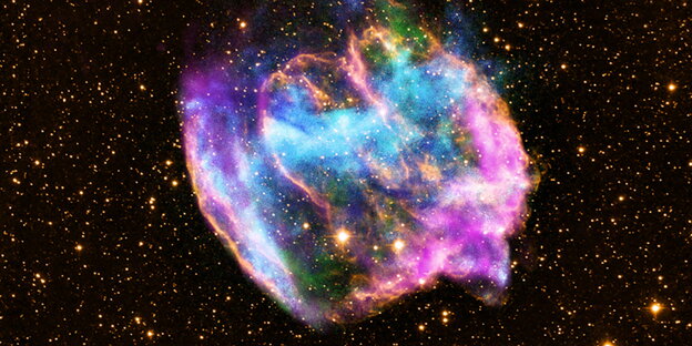 Eine Supernova im All