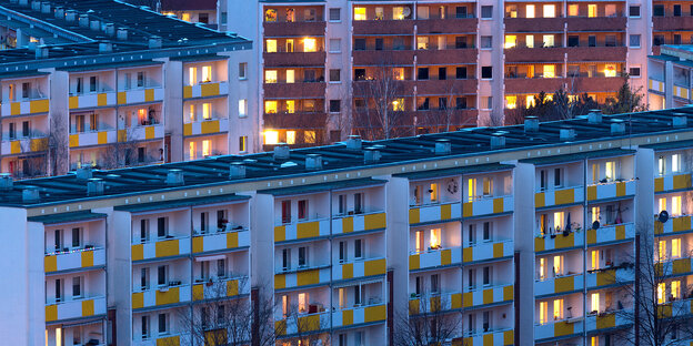 Altbau mit Balkonen Altbau mit Balkonen