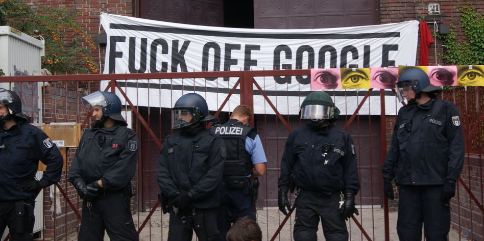 Image result for google protest berlin